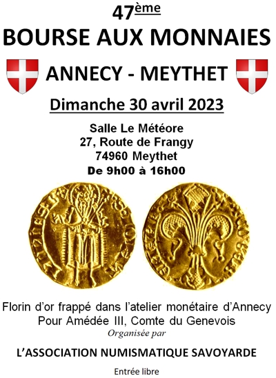 Bourse Numismatique d’Annecy - 30 avril 2023 03-annecy-2023-2